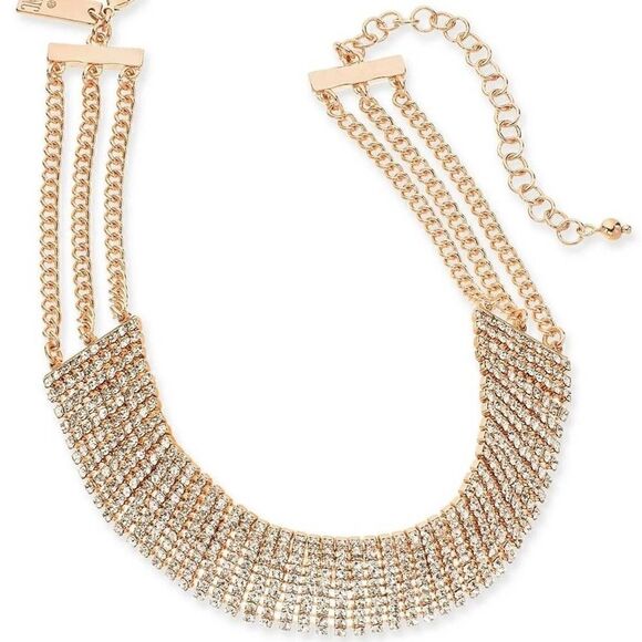 NWT INC Gold Choker Necklace - Picture 1 of 5